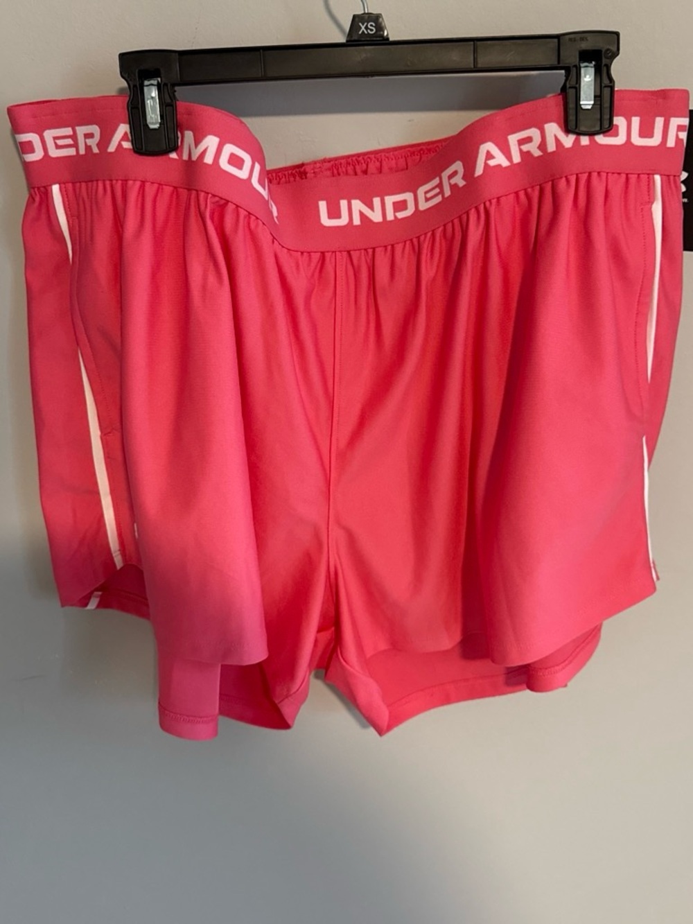 Under Armour Women's Pink Performance Running Shorts NEW 2x
